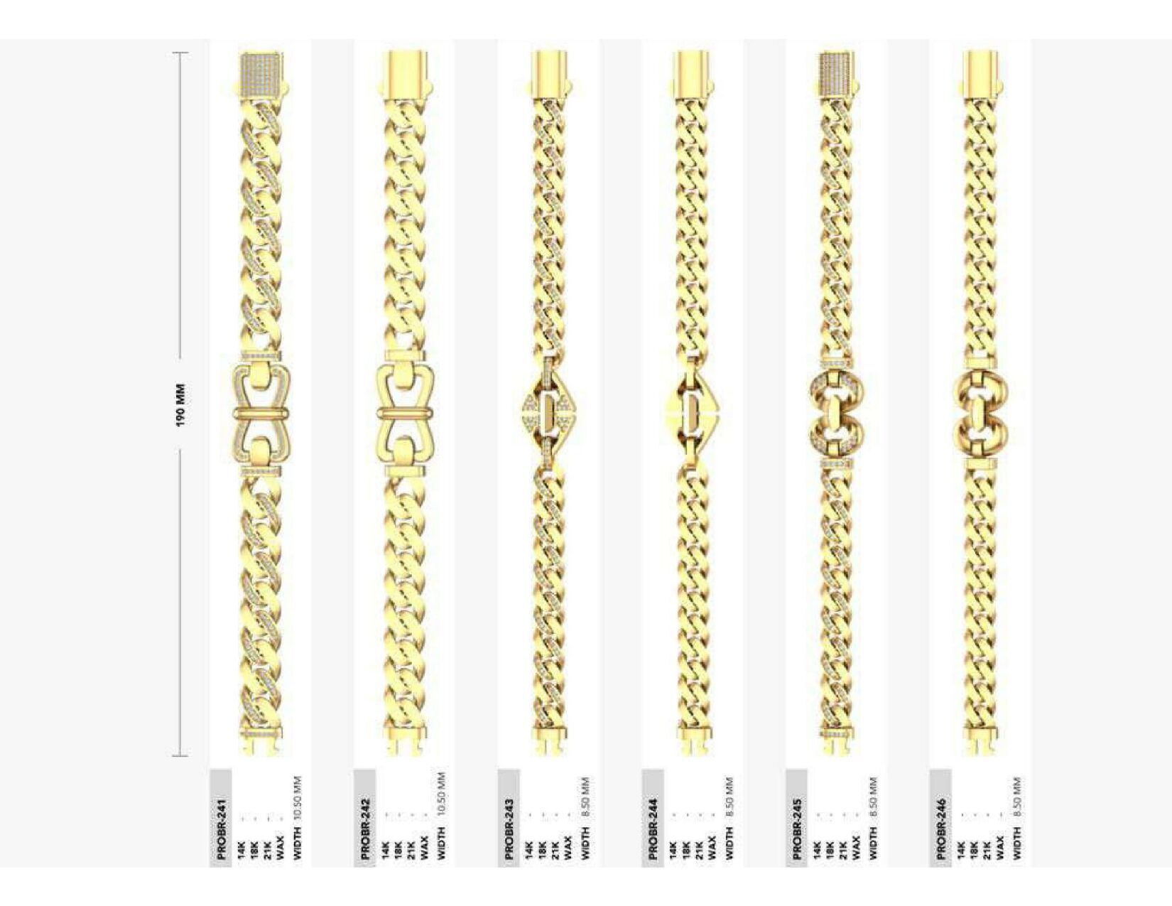 Mix 180 Chain Lot 3DM Files Collection 3D print model_19