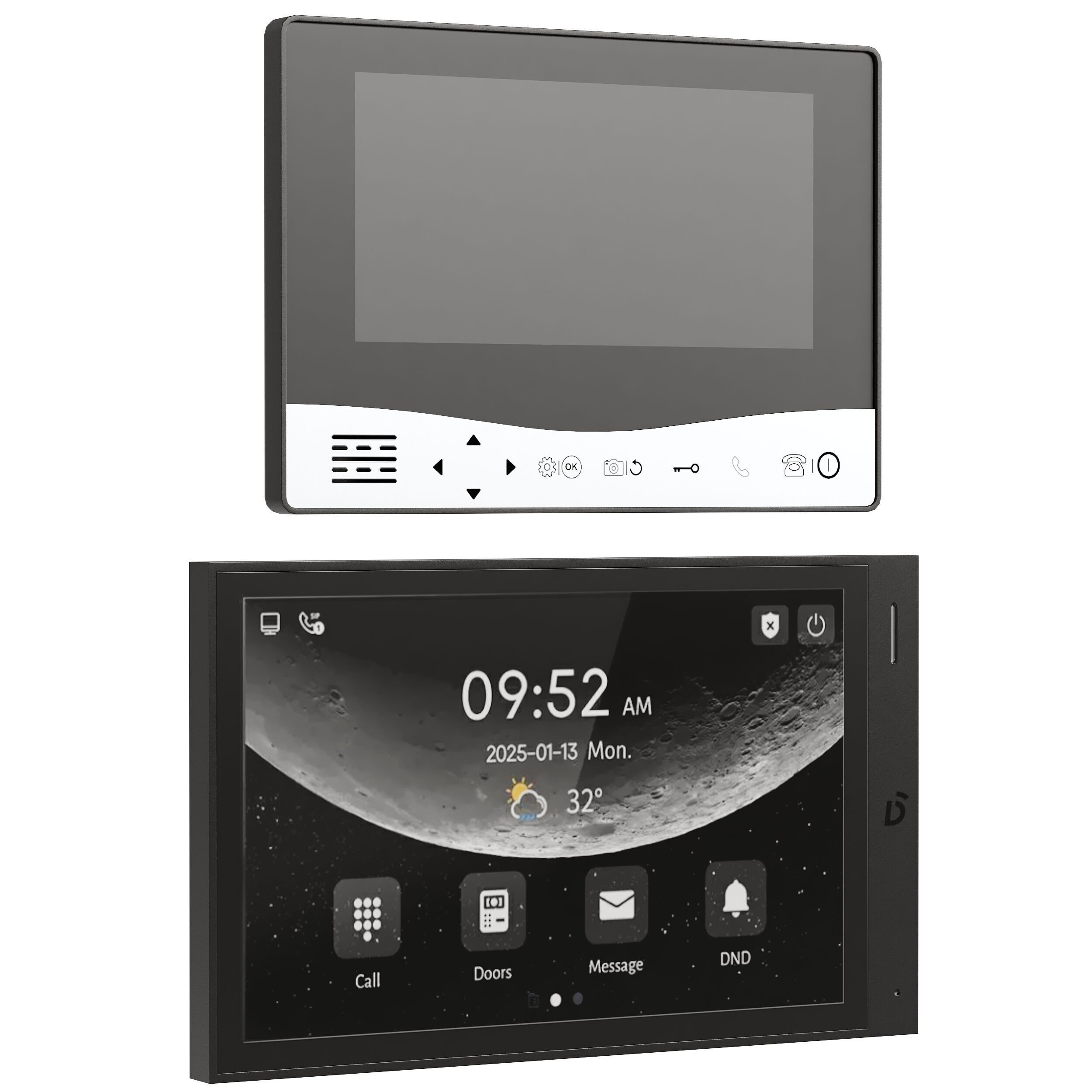 Intercom And Security Set 7 Dnake Set Low-poly 3D model_4