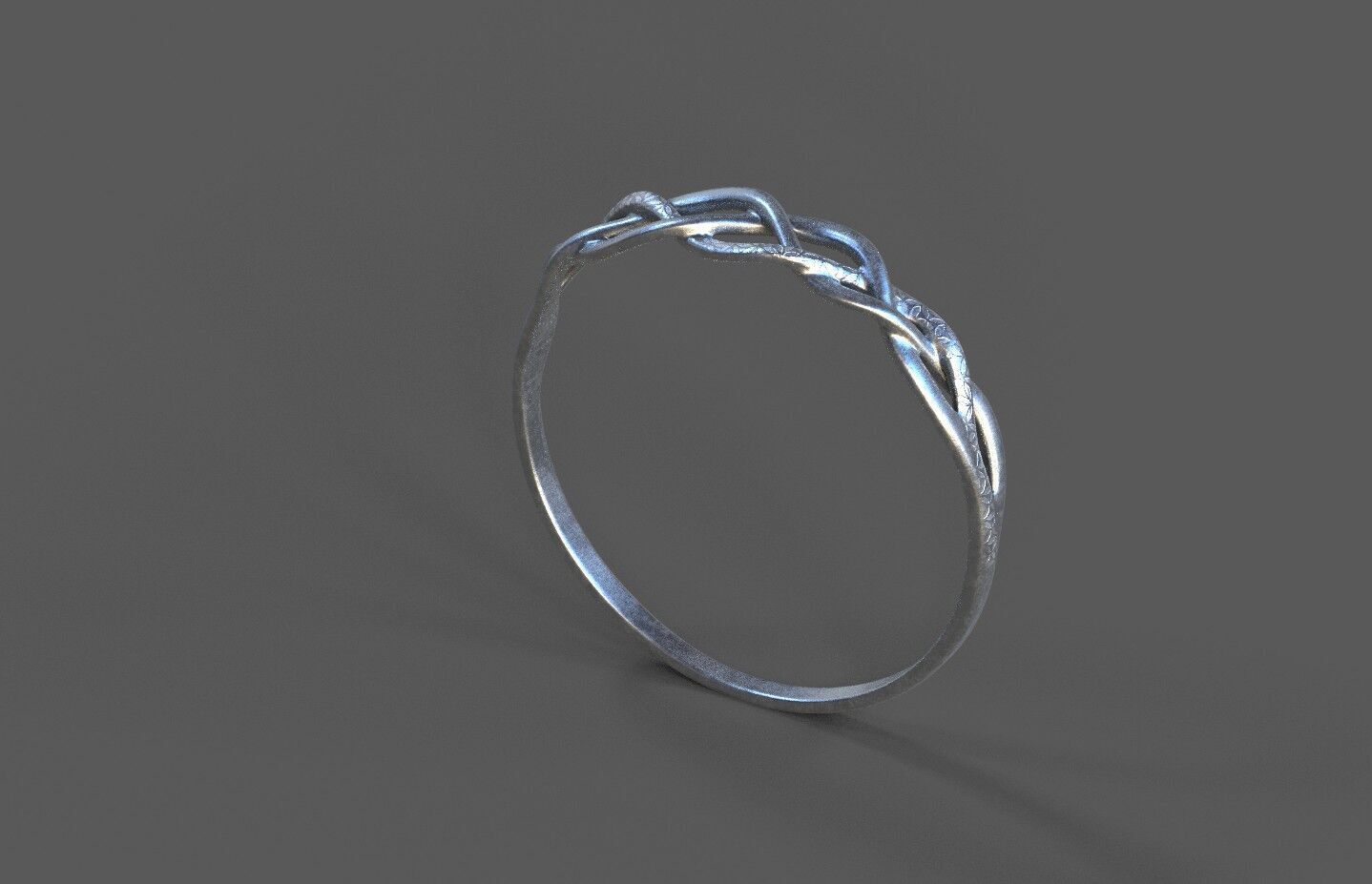 High-Quality 3D Ring Model Low-poly 3D model_2