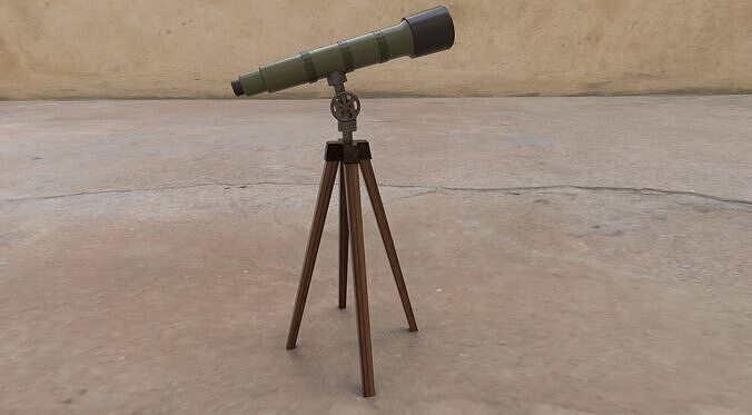 Telescope 3D model