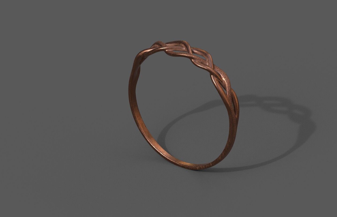 High-Quality 3D Ring Model Low-poly 3D model_2