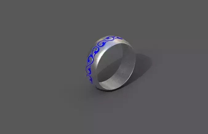 High-Quality 3D Ring Model