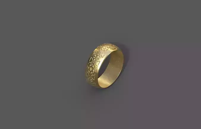 High-Quality 3D Ring Model