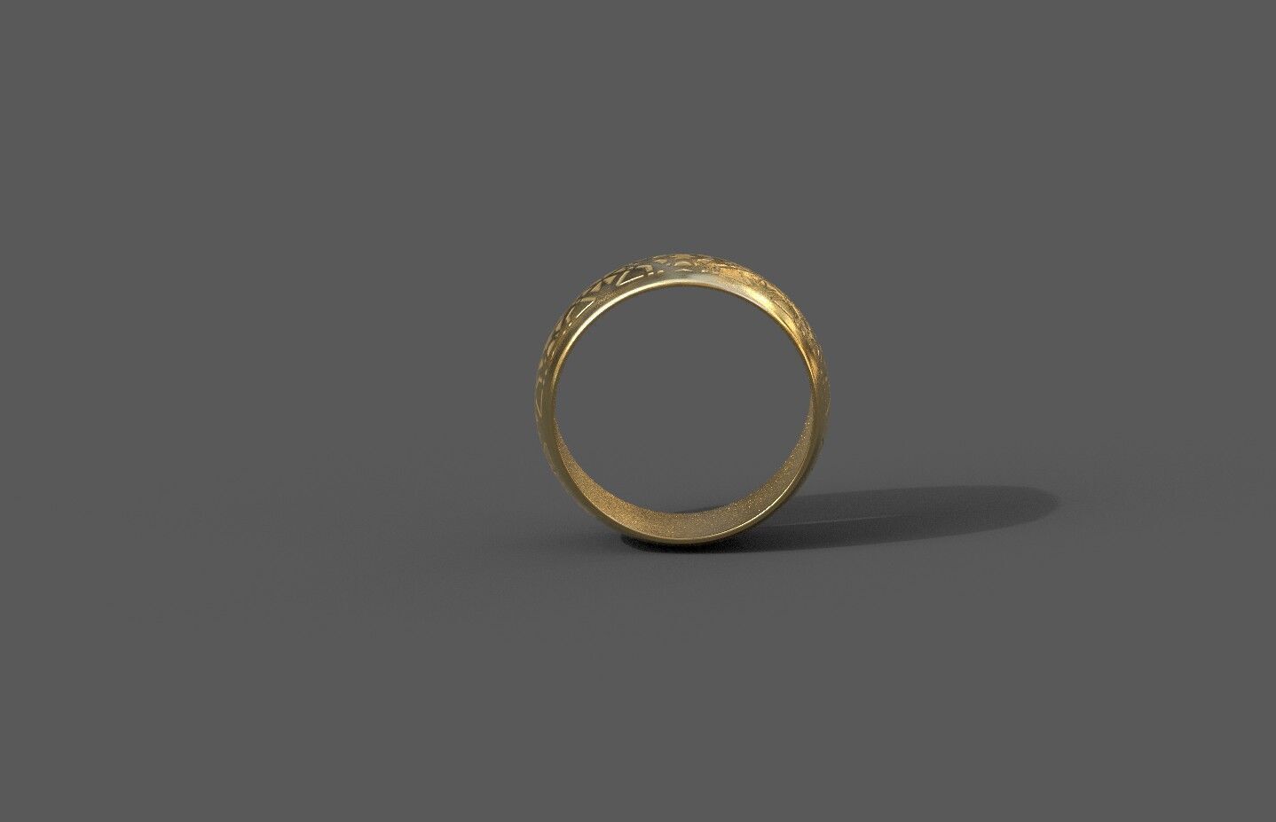 High-Quality 3D Ring Model Low-poly 3D model_1