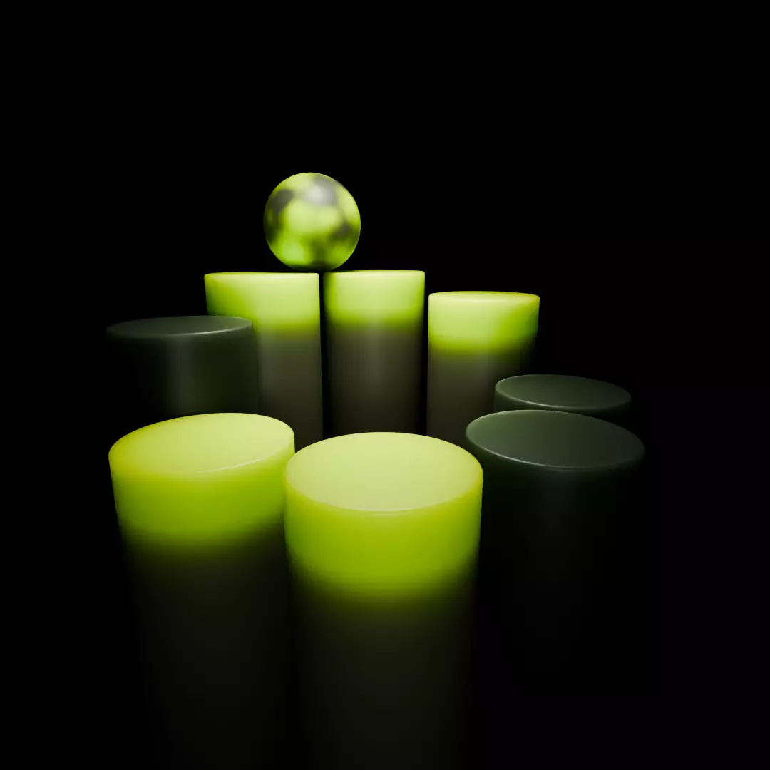 Sci-Fi Planetary Explosion Geometry Nodes Animation Free low-poly 3D model