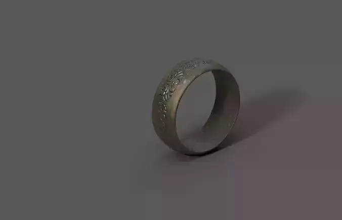 High-Quality 3D Ring Model