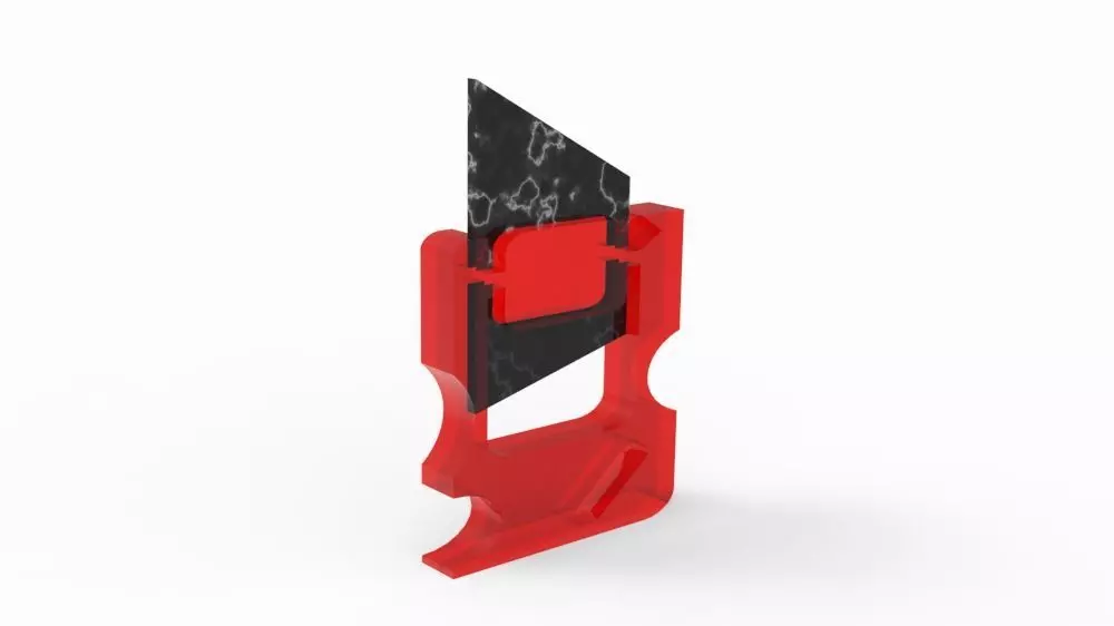 Knife Utility Blade Cutter With Ergonomic Grip 3D print model