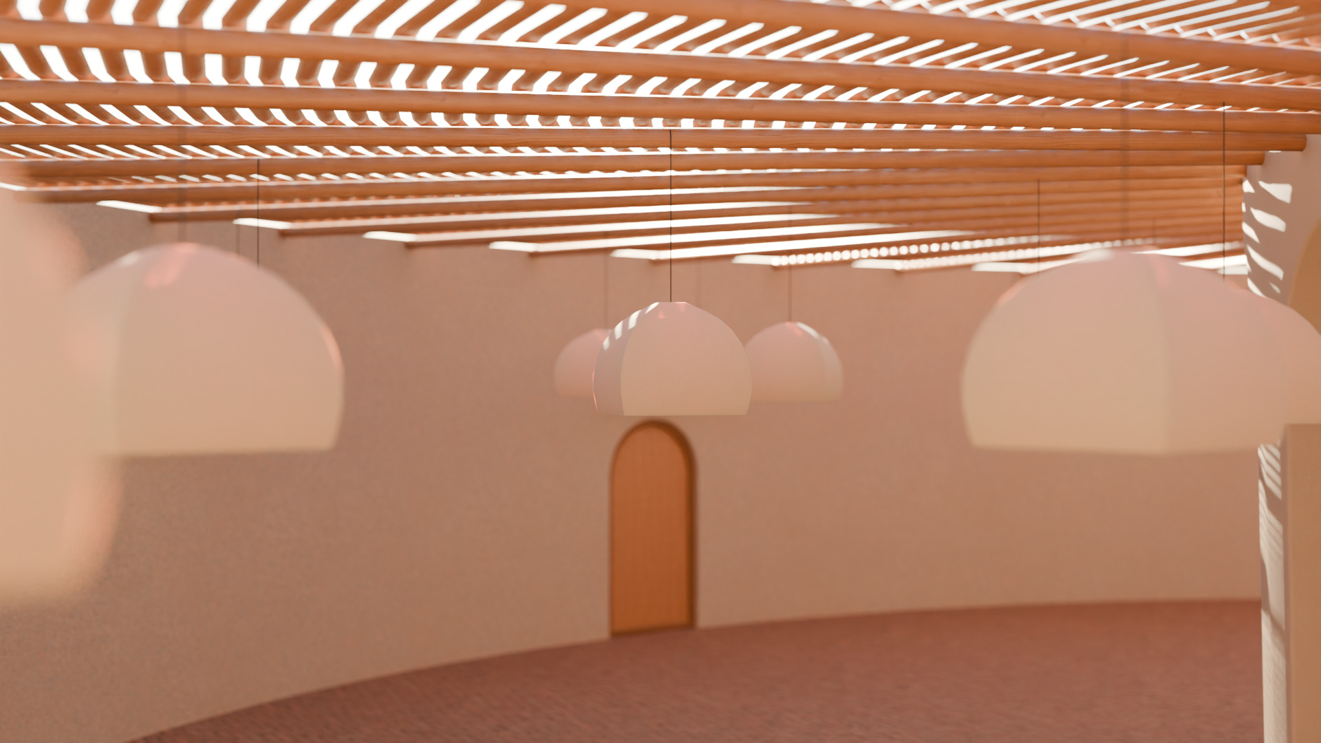 Metaverse Environment 03 - Baked Low-poly 3D model_4