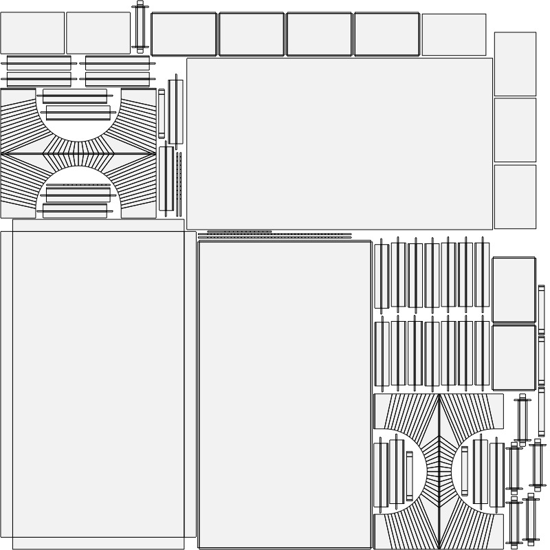 Art Gallery 03 - Baked - Metaverse Low-poly 3D model_7
