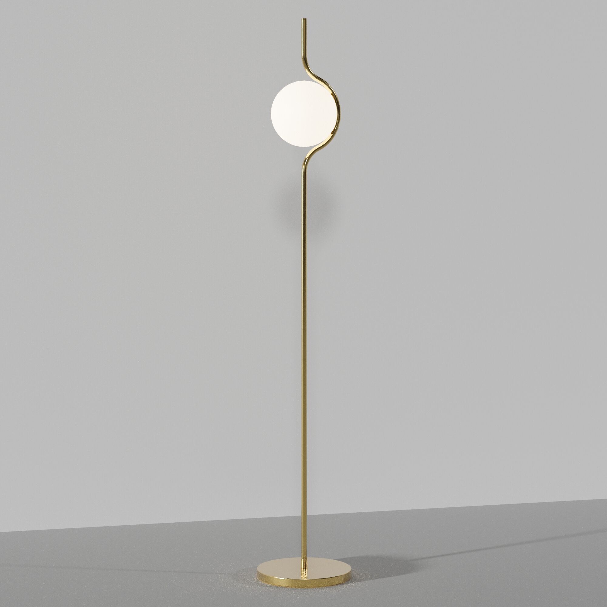Floor lamp Faro Barcelona Le Vita 3D model_9
