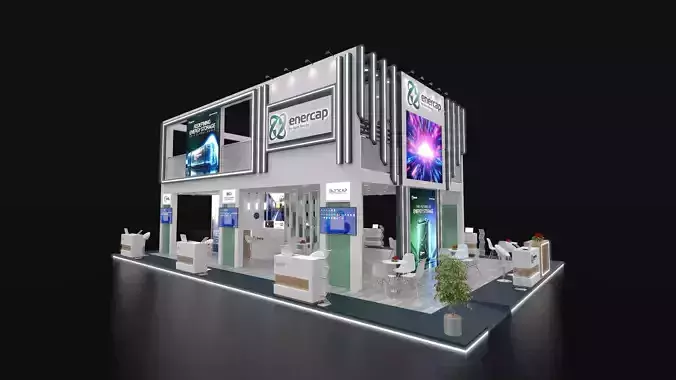 15x10m Mezzanine Exhibition Stand