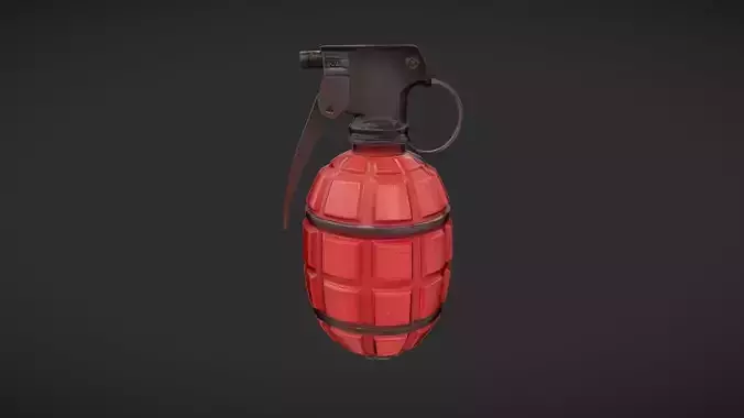 red hand grenade