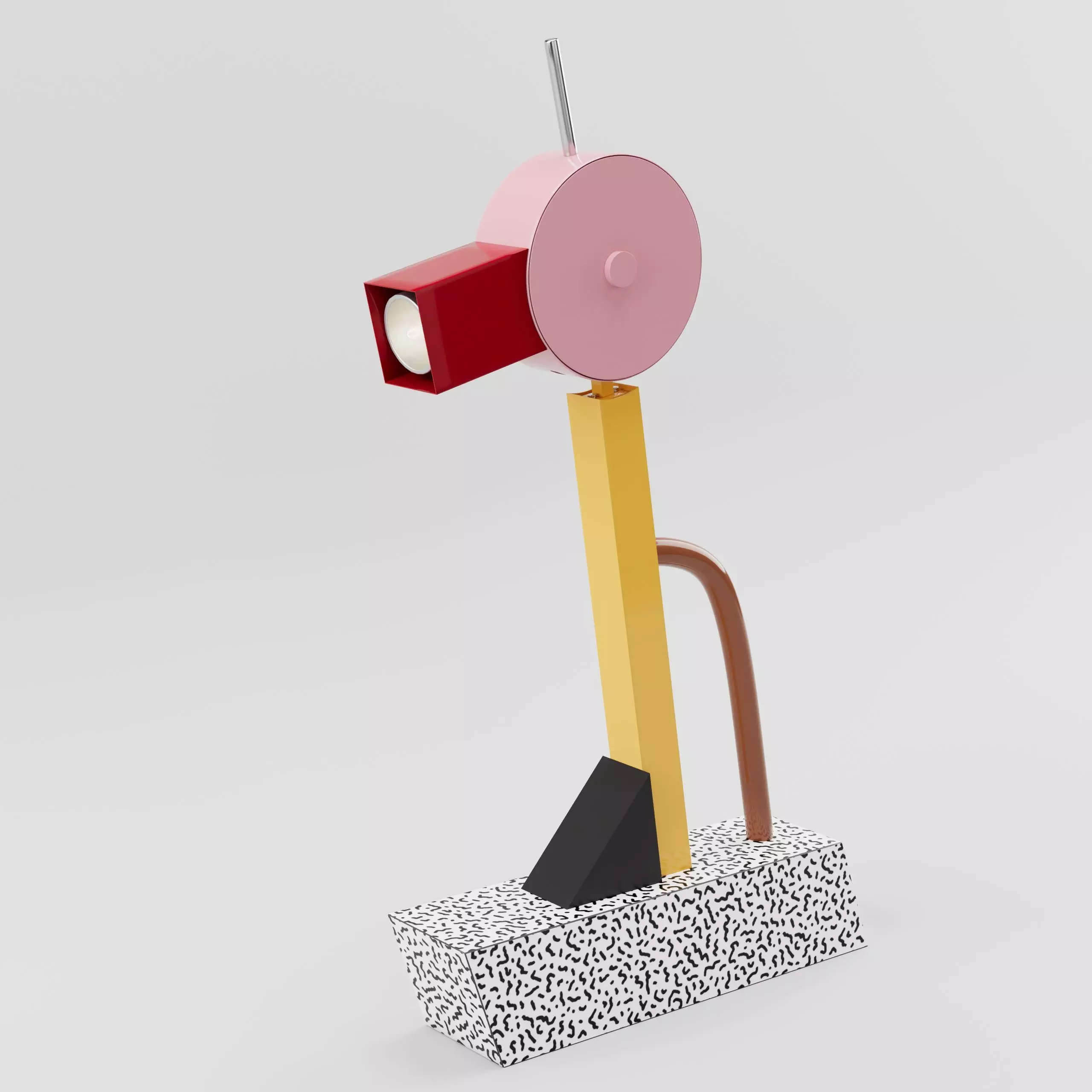 Tahiti Lamp Memphis Milano by Ettore Sottsass 3D model