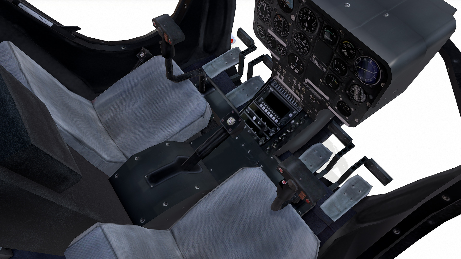 Low-poly Helicopter Low-poly 3D model_18