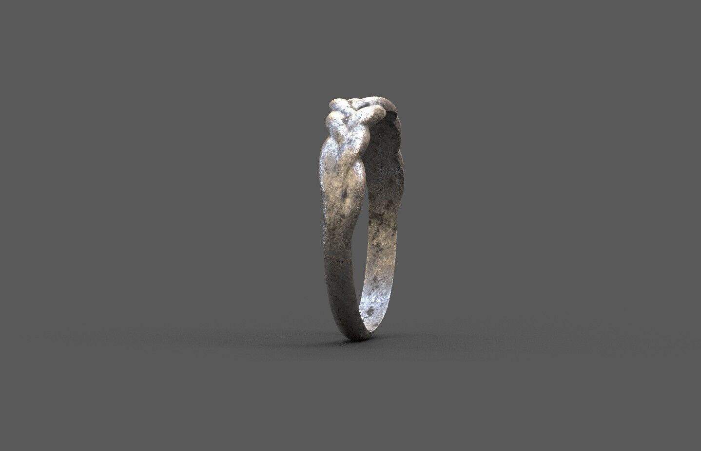 High-Quality 3D Ring Model Low-poly 3D model_3