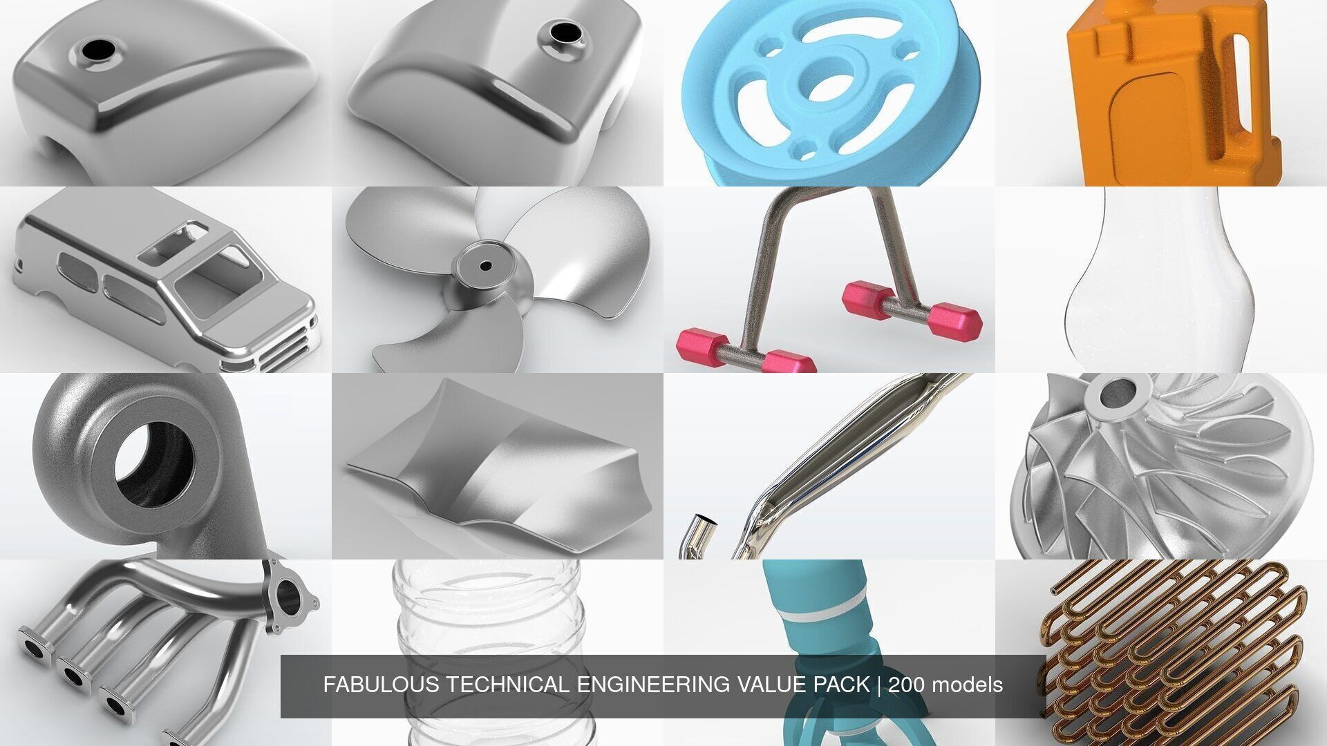 FABULOUS TECHNICAL ENGINEERING VALUE PACK 3D Model Collection_1