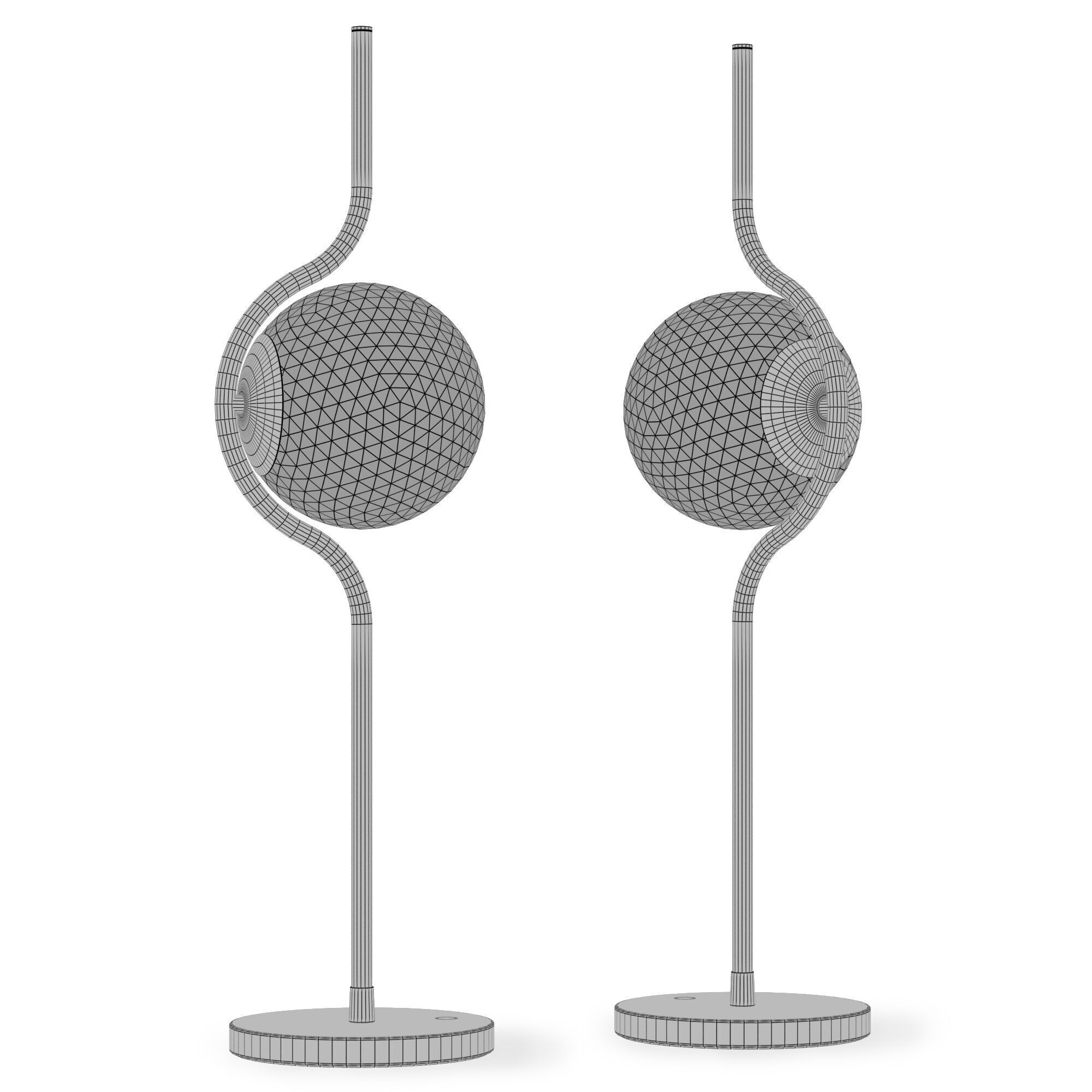 Table lamp Faro Barcelona Le Vita 3D model_7