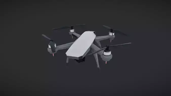 four-propeller camera drone