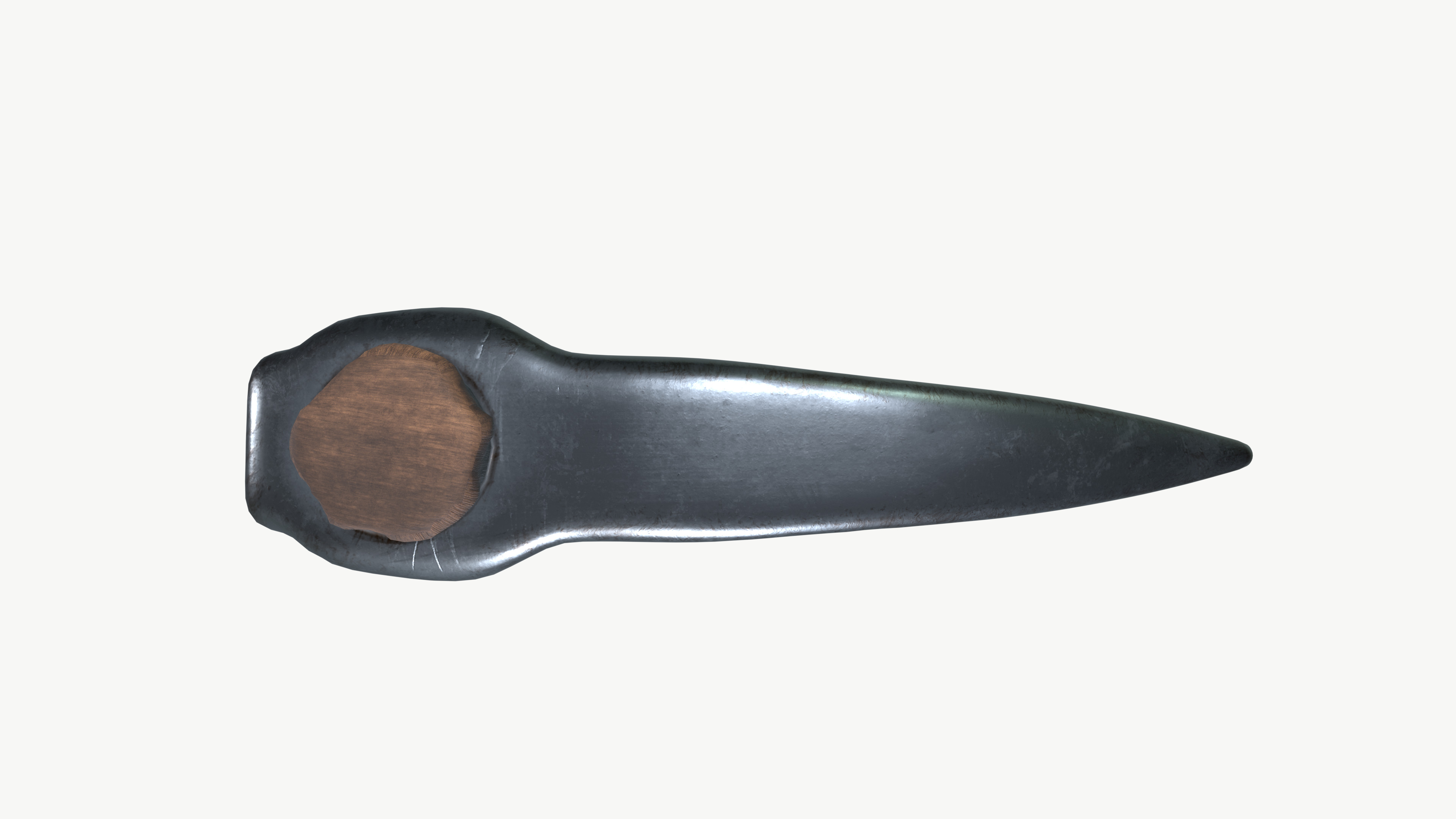 Pick Axe 3D model_2