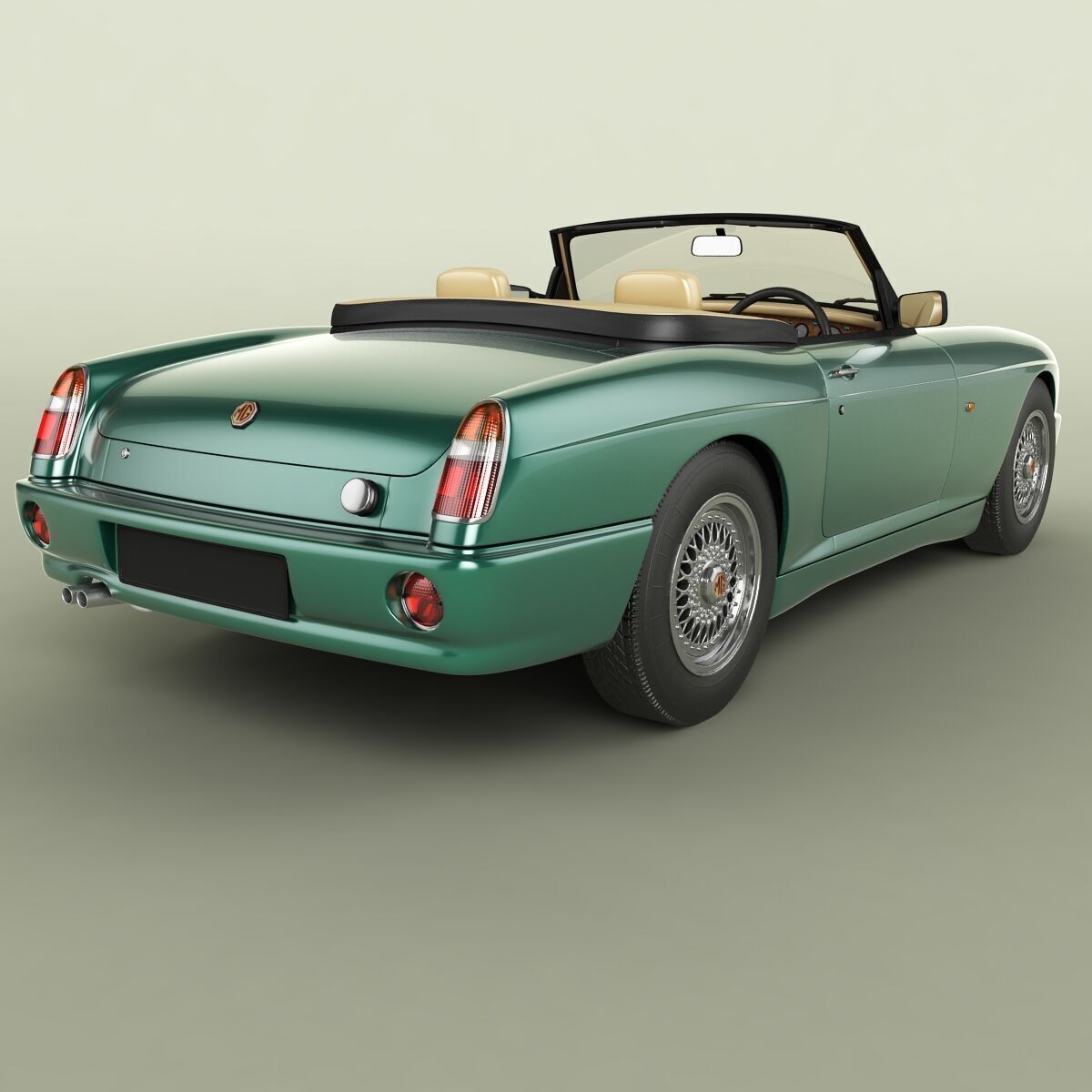 MG RV8 Hardtop 3D model_5