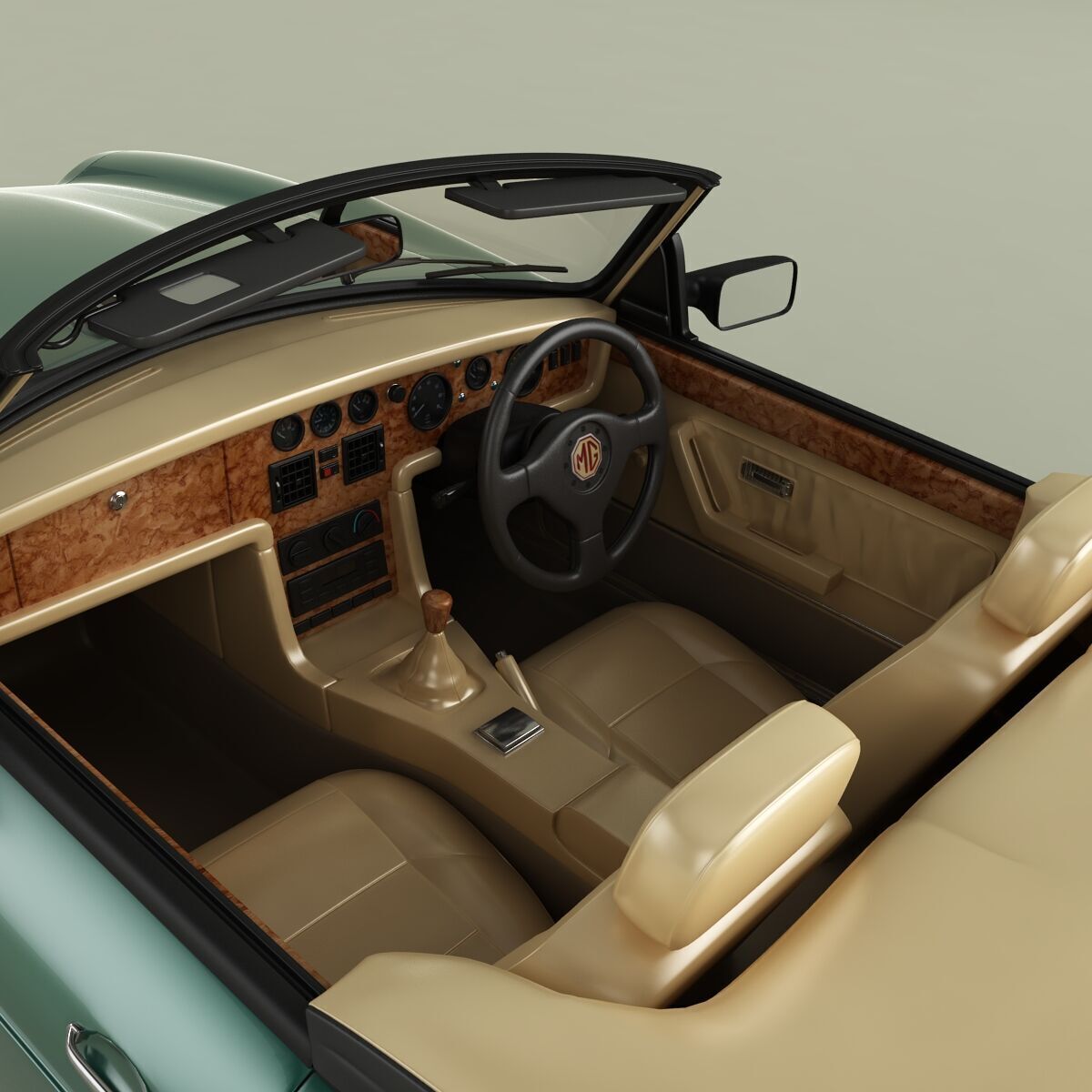MG RV8 Hardtop 3D model_11