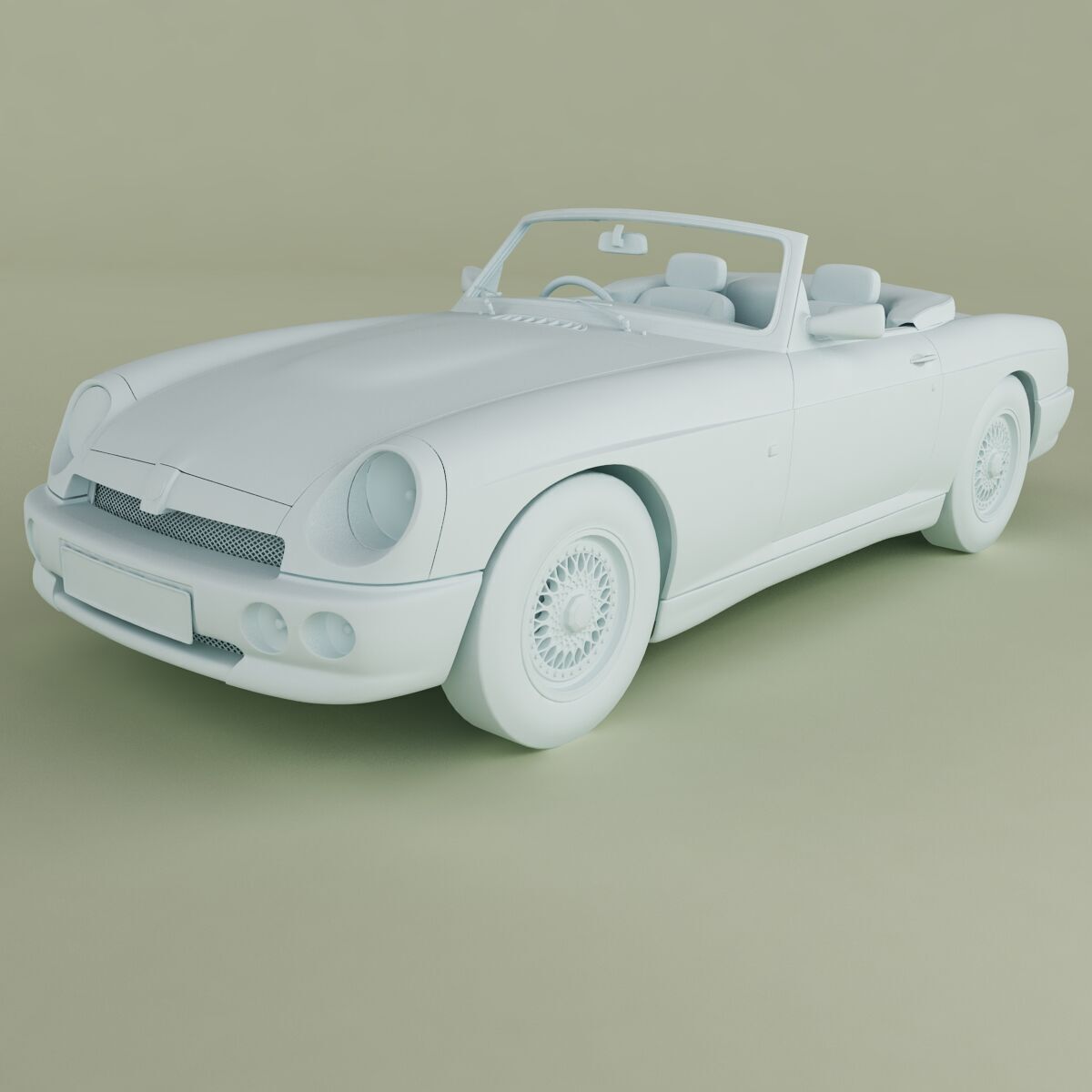MG RV8 Hardtop 3D model_13