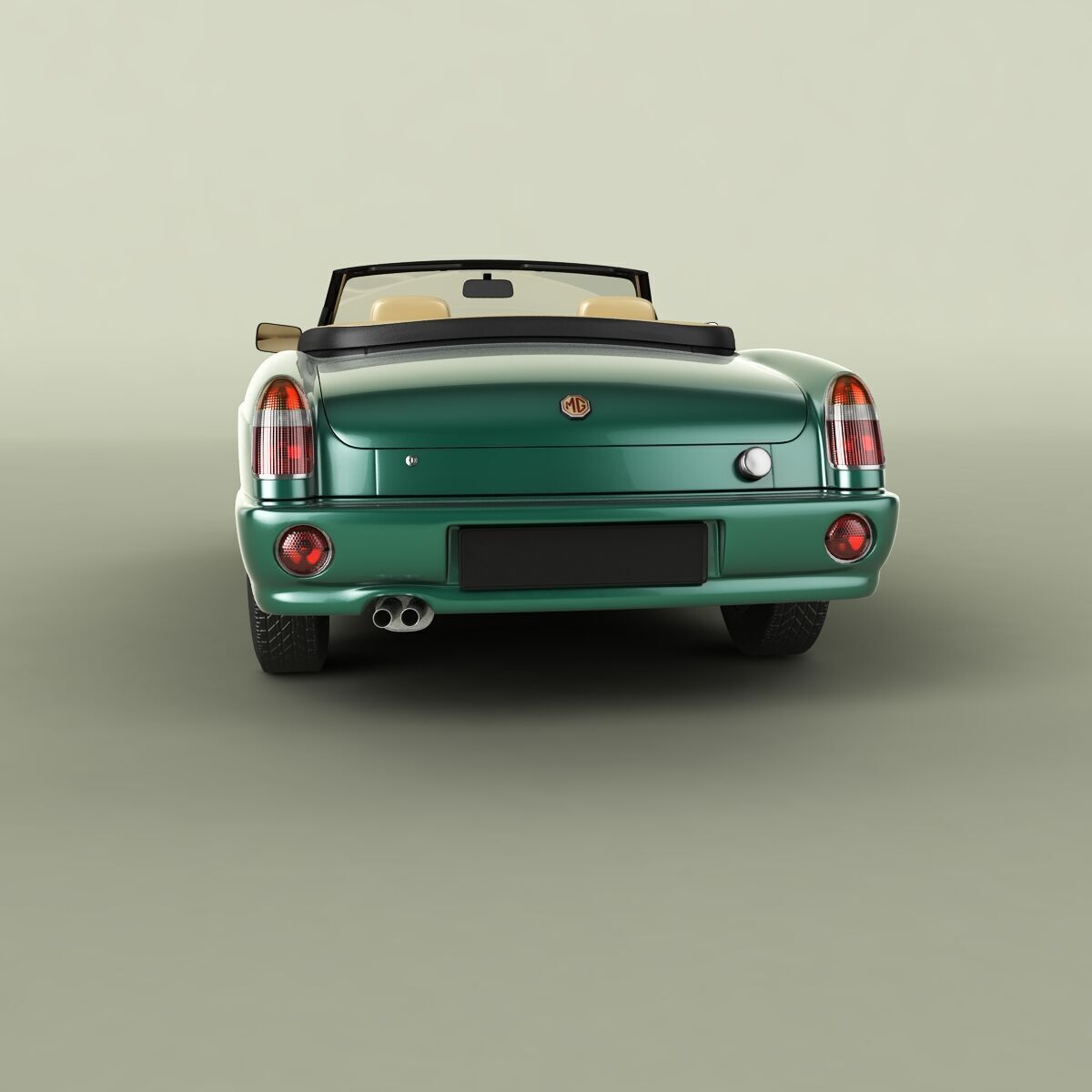 MG RV8 Hardtop 3D model_6