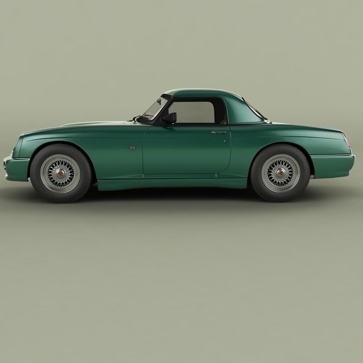 MG RV8 Hardtop 3D model_1