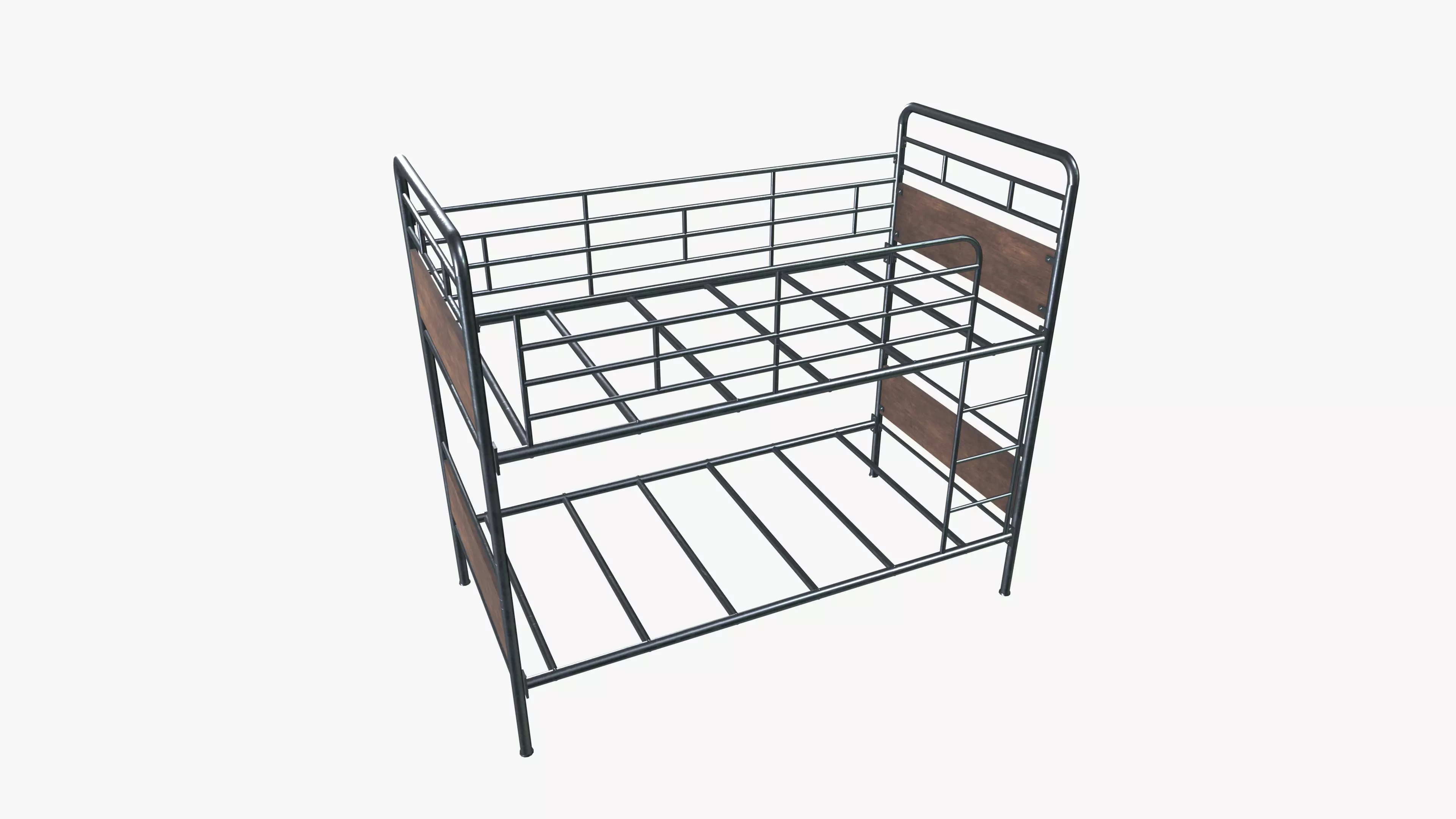 Two Story Bed 3D model_0