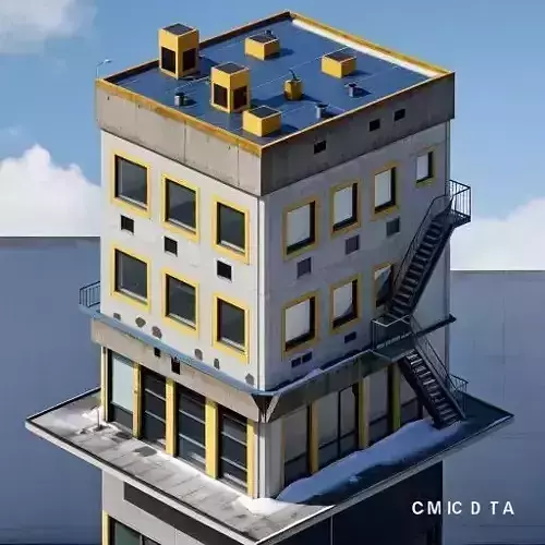 The Hive Box Cyberpunk 3D print model