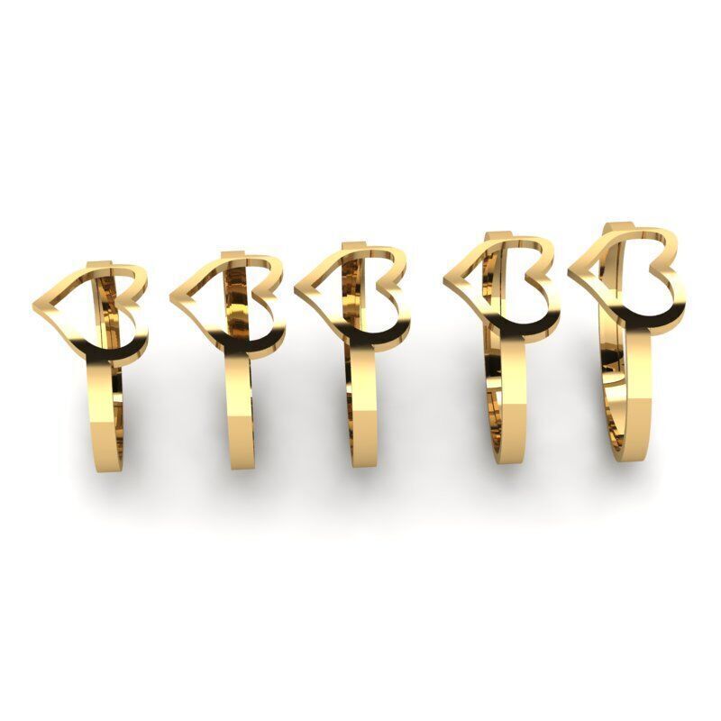 Gold Ring Jewelry  Ring stl 3dm 3dprintmodel 3D print model_1