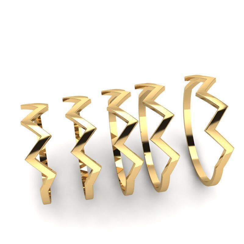 Gold Ring Jewelry  Ring stl 3dm 3dprintmodel 3D print model_1