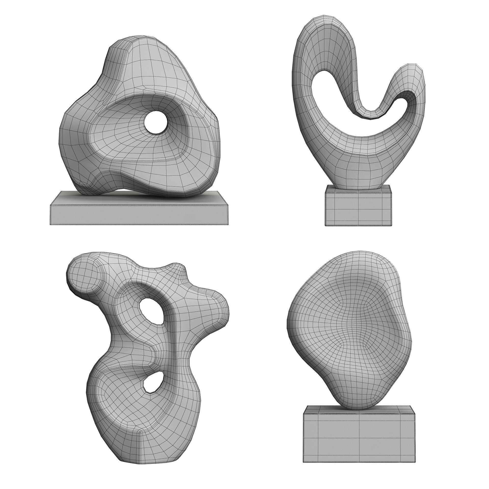 Sculptures 78 3D model_6