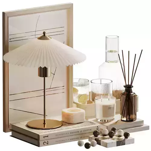 Decorative Set-08 3D model