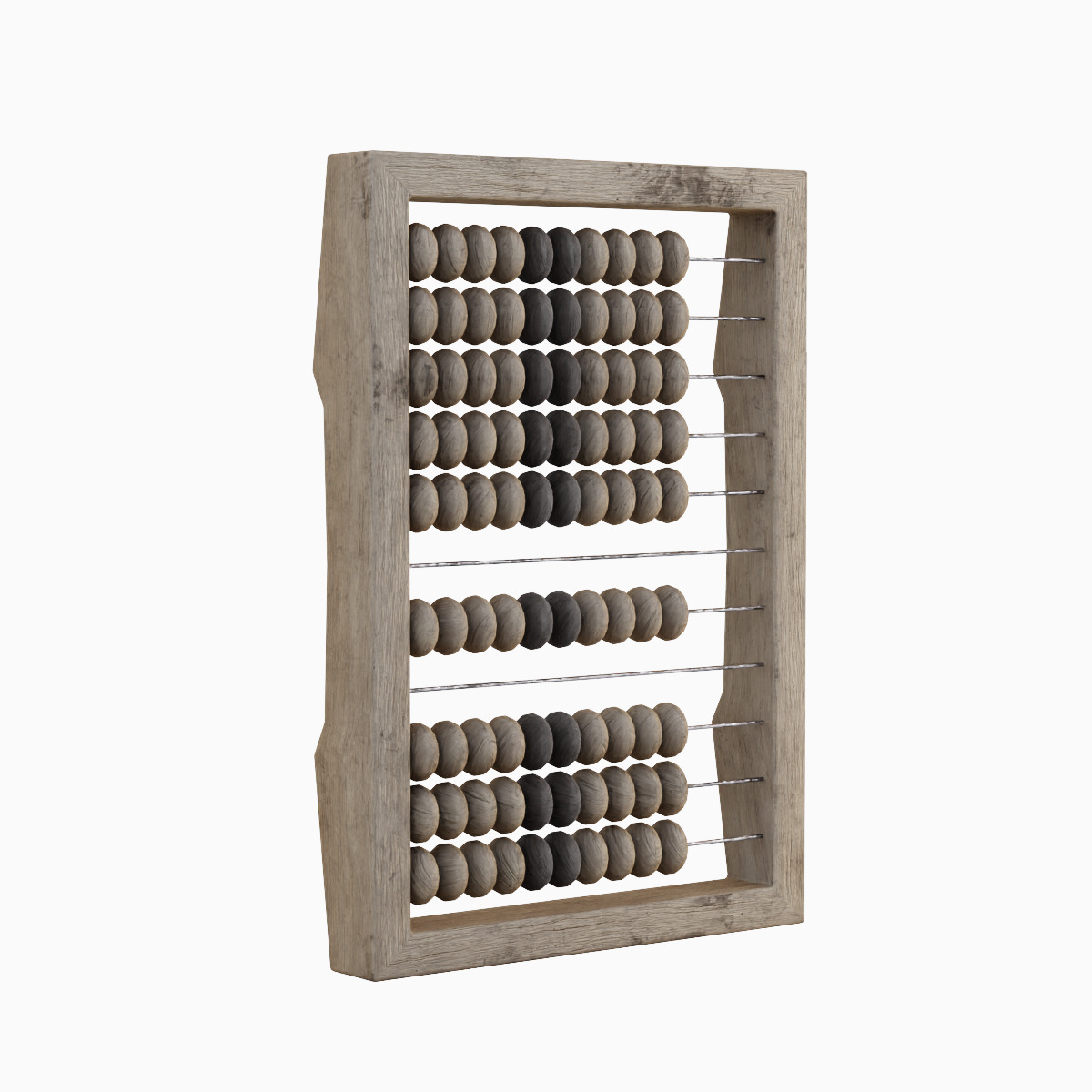 Abacus Vintage Set 3D model_2