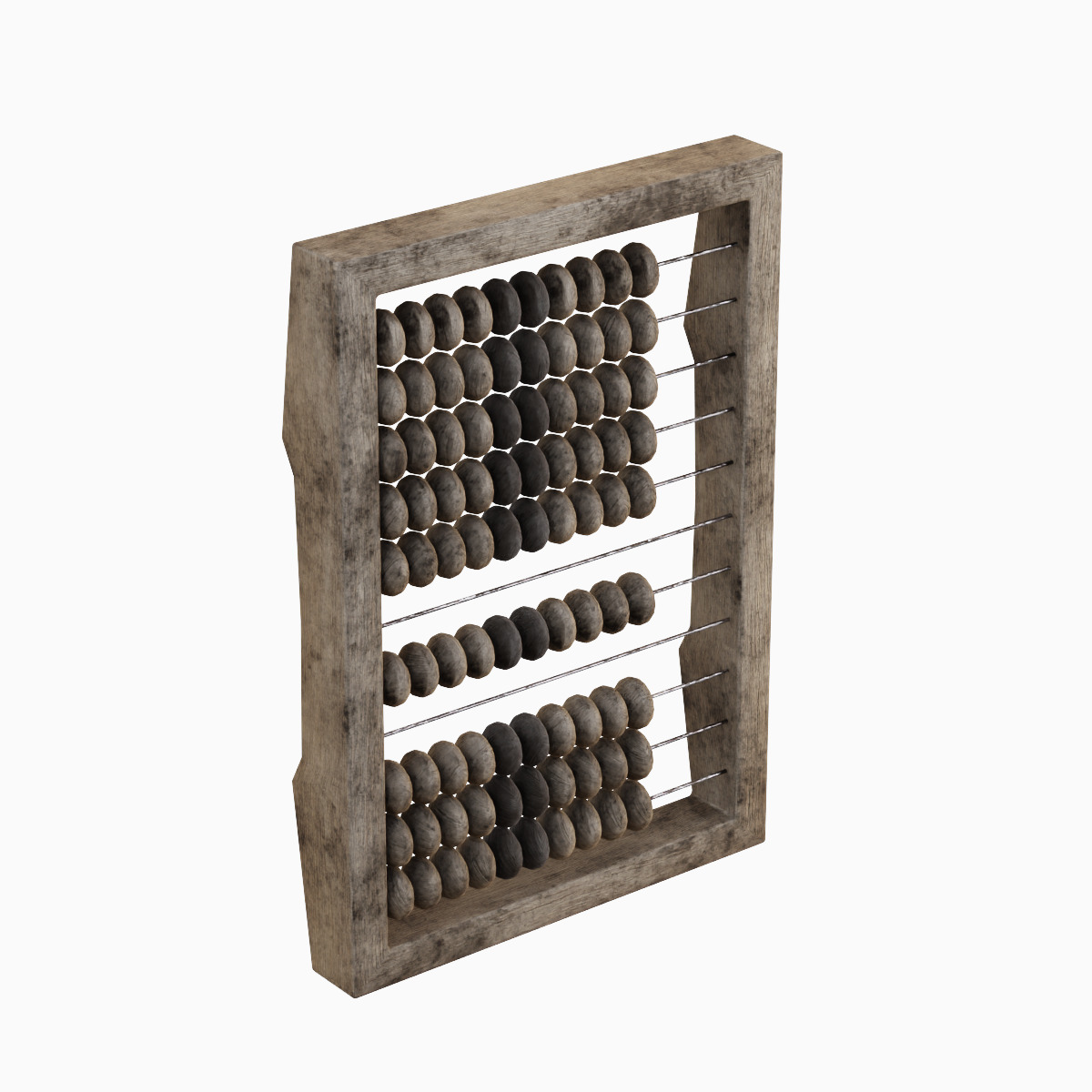 Abacus Vintage Set 3D model_11