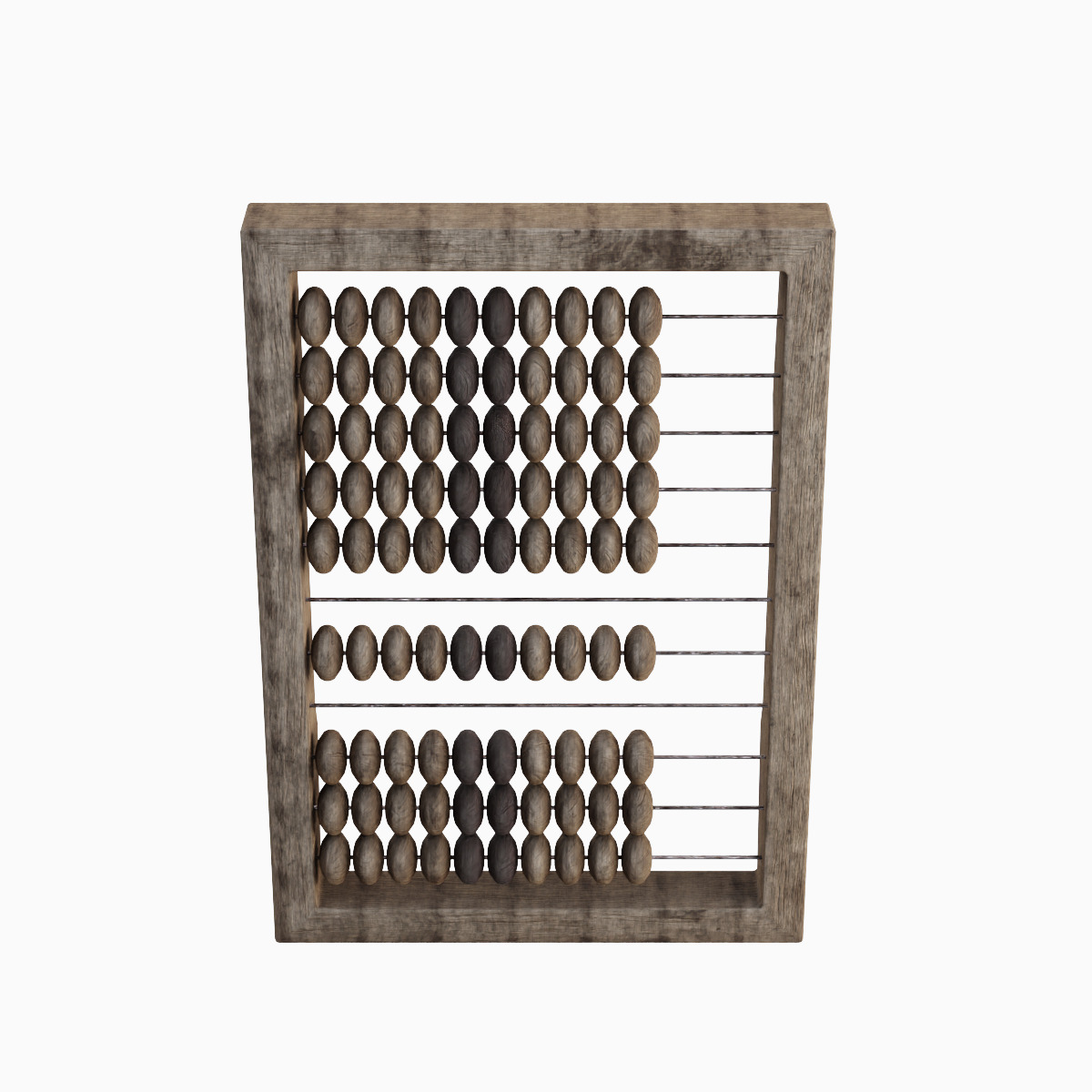 Abacus Vintage Set 3D model_16