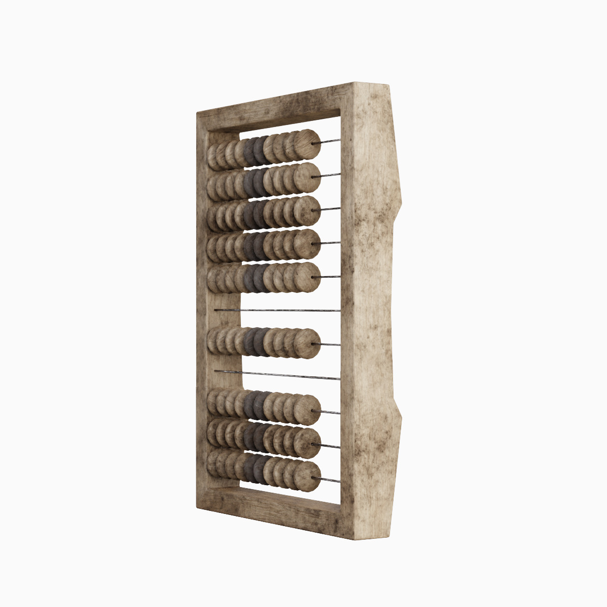 Abacus Vintage Set 3D model_9