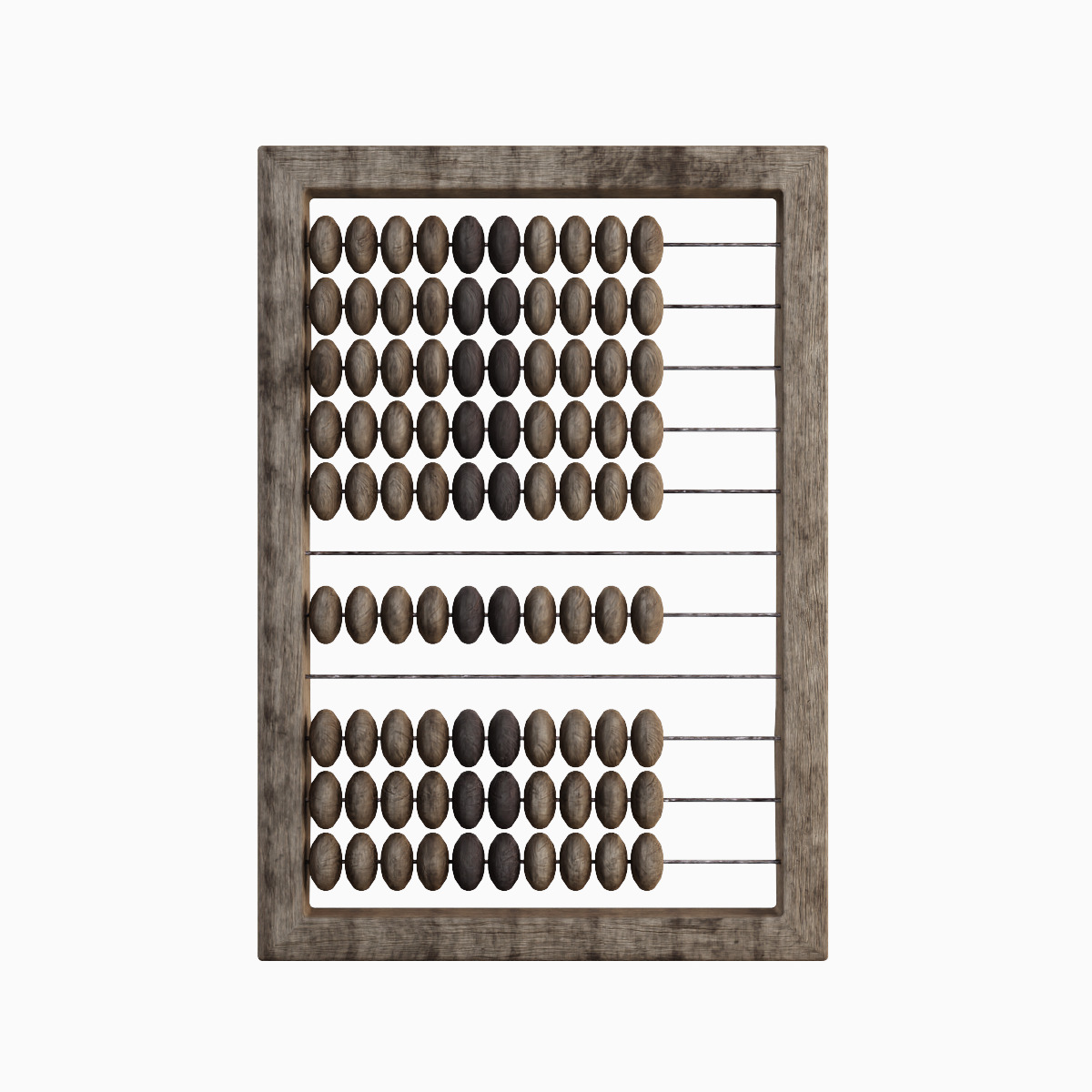 Abacus Vintage Set 3D model_13