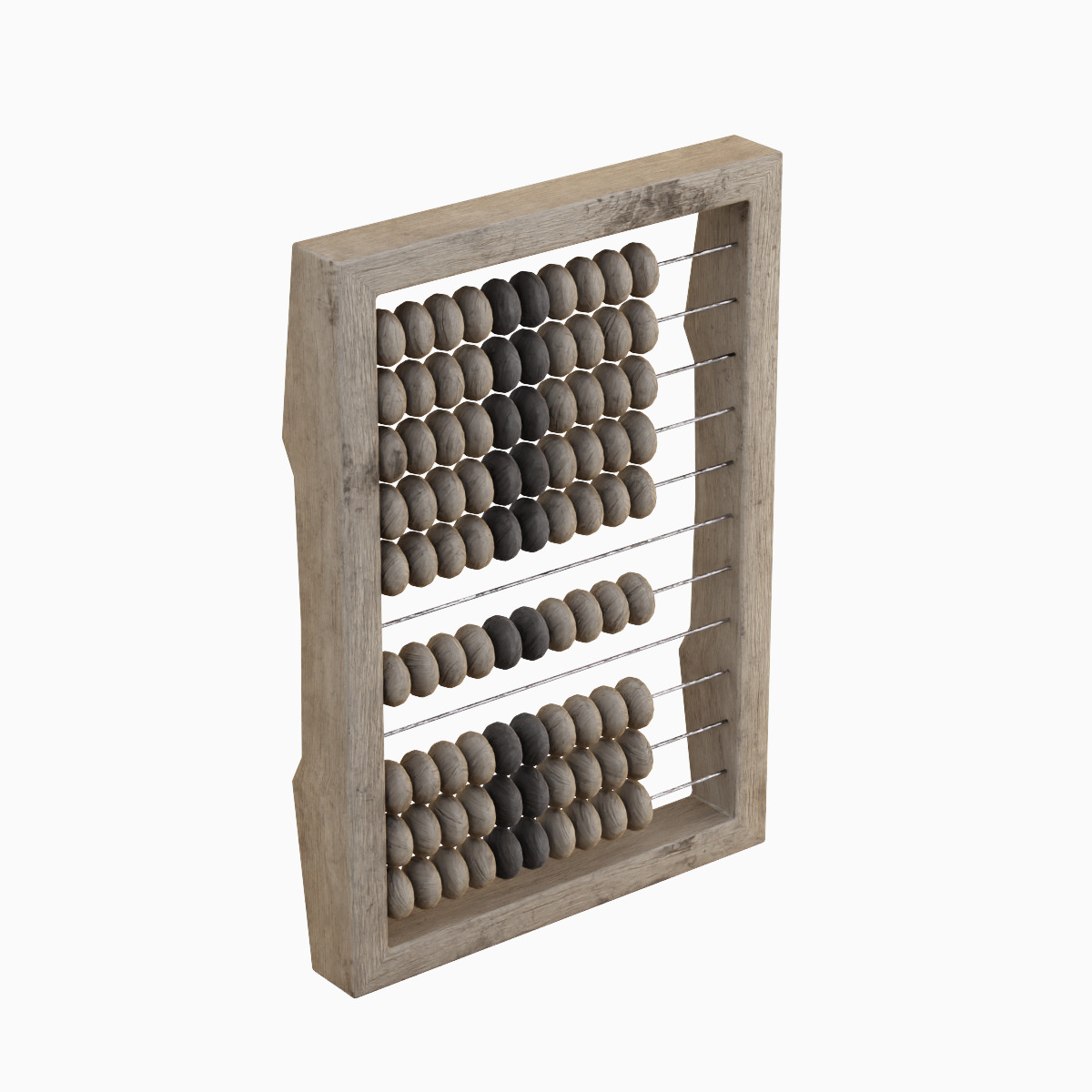 Abacus Vintage Set 3D model_5