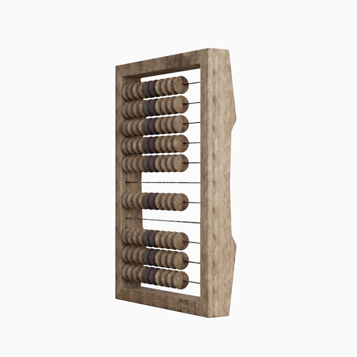 Abacus Vintage Set 3D model_15