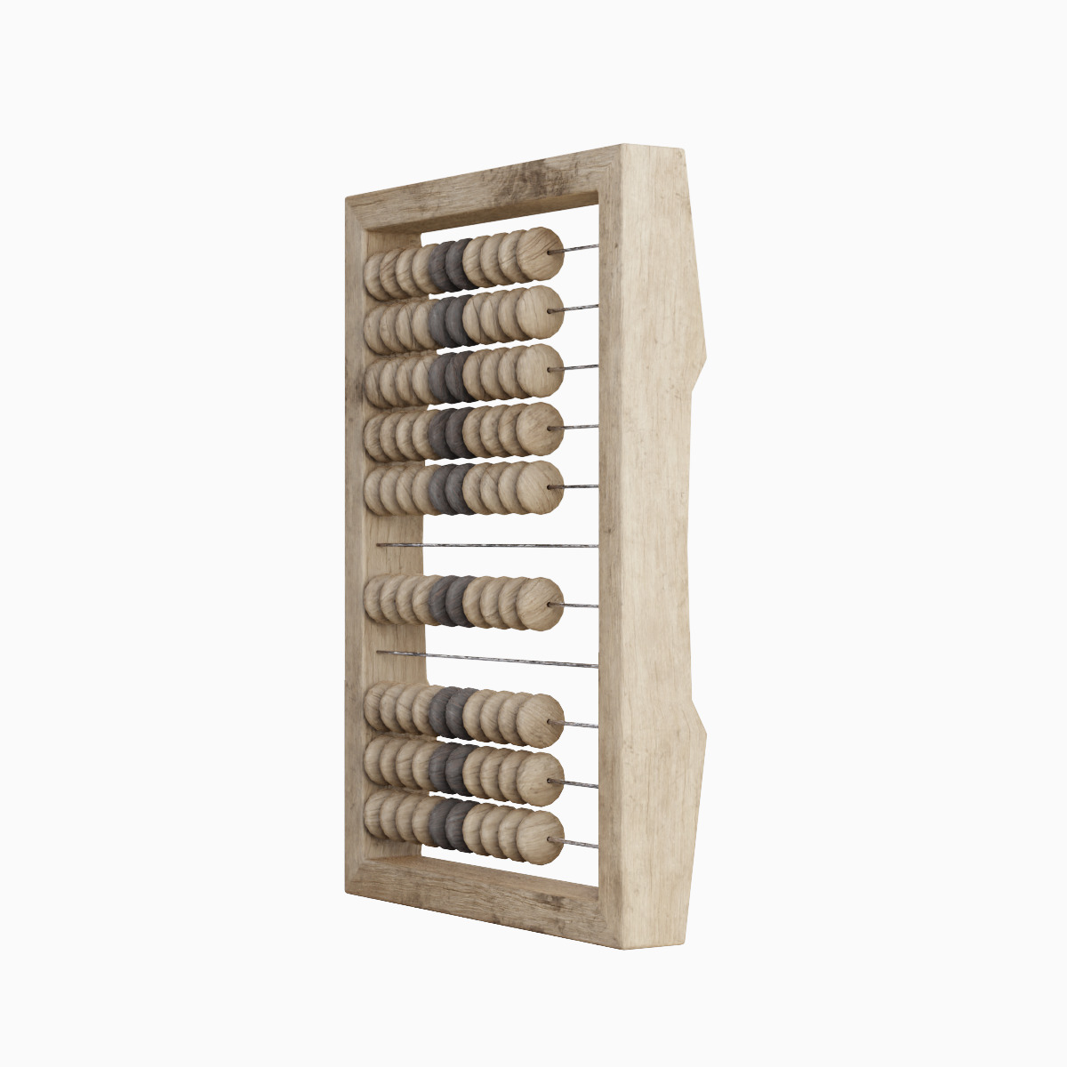 Abacus Vintage Set 3D model_3