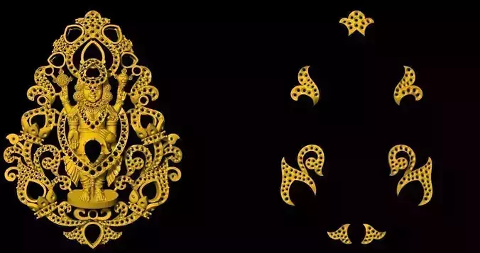 balaji pendant 3dm file