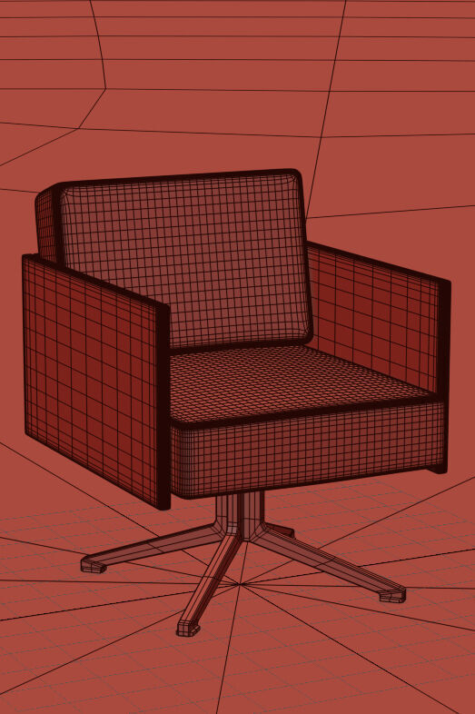 Z Props Chair 2 3D model_5