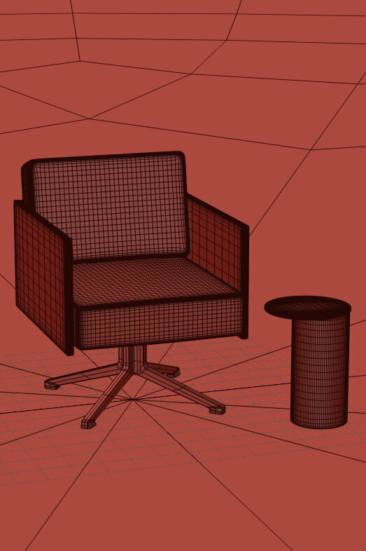Z Props Chair 2 3D model_6