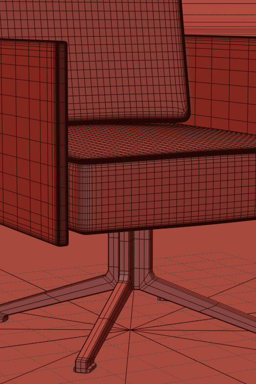 Z Props Chair 2 3D model_7