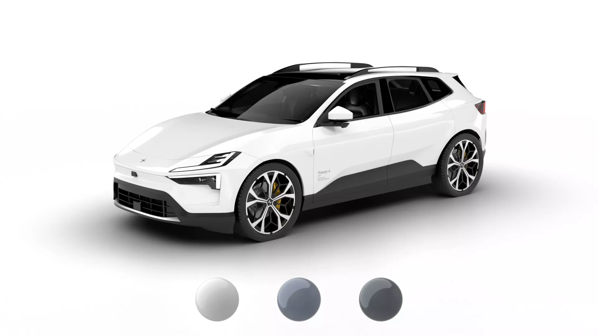 Polestar 4 SUV 2027 3d model 3D model