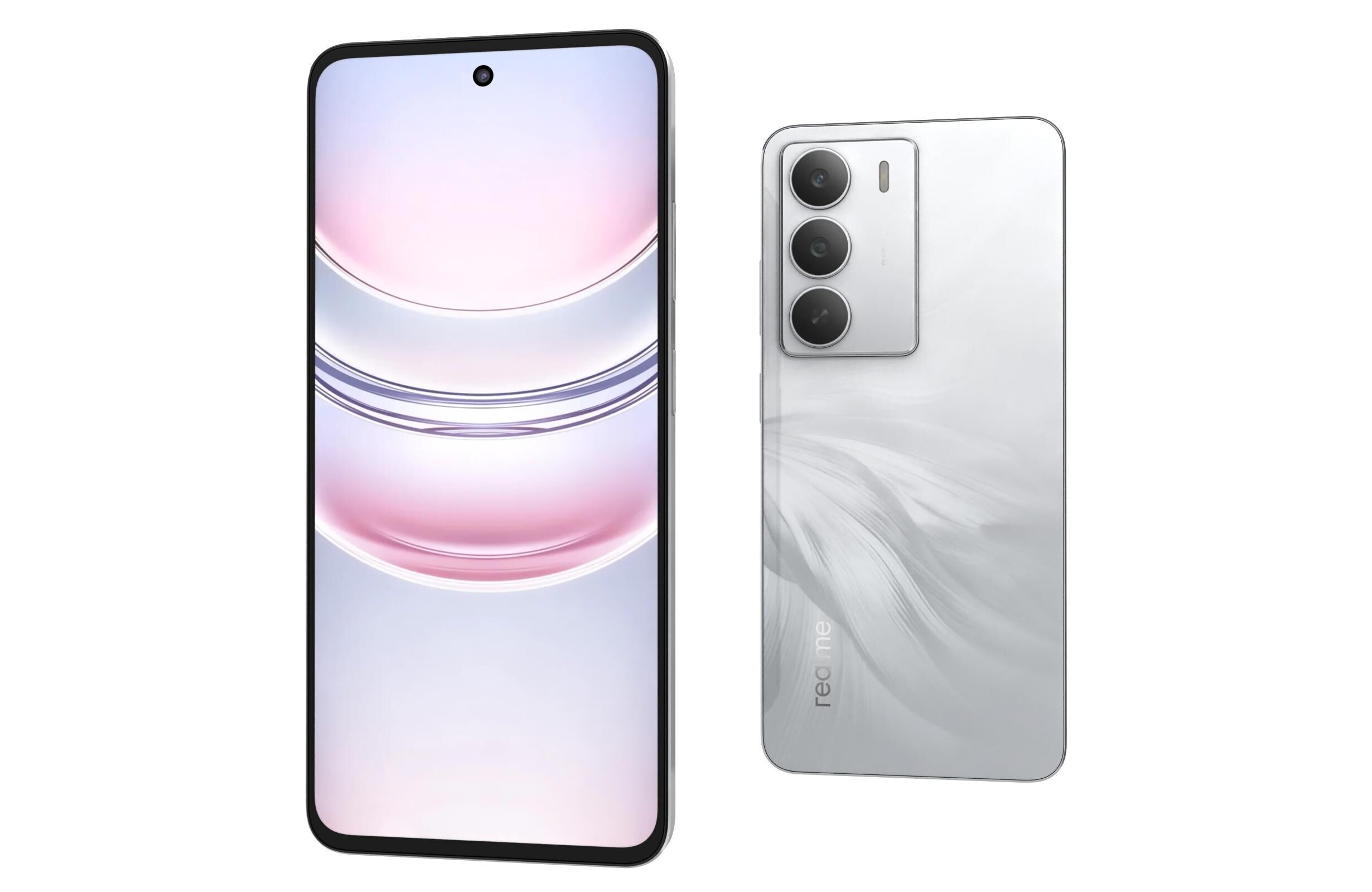 Realme C75 5G Lily White 3D model_6