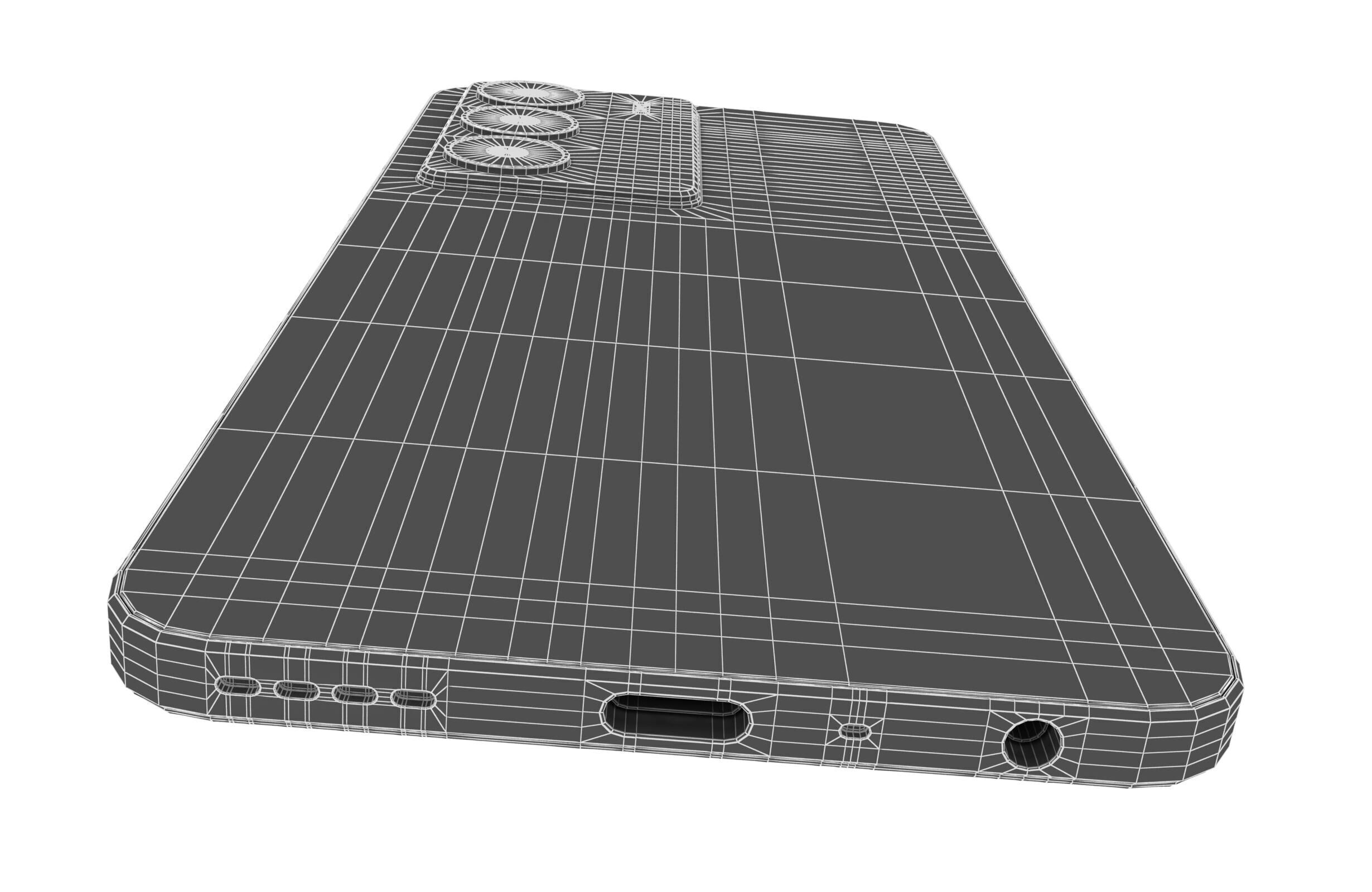 Realme C75 5G Lily White 3D model_21