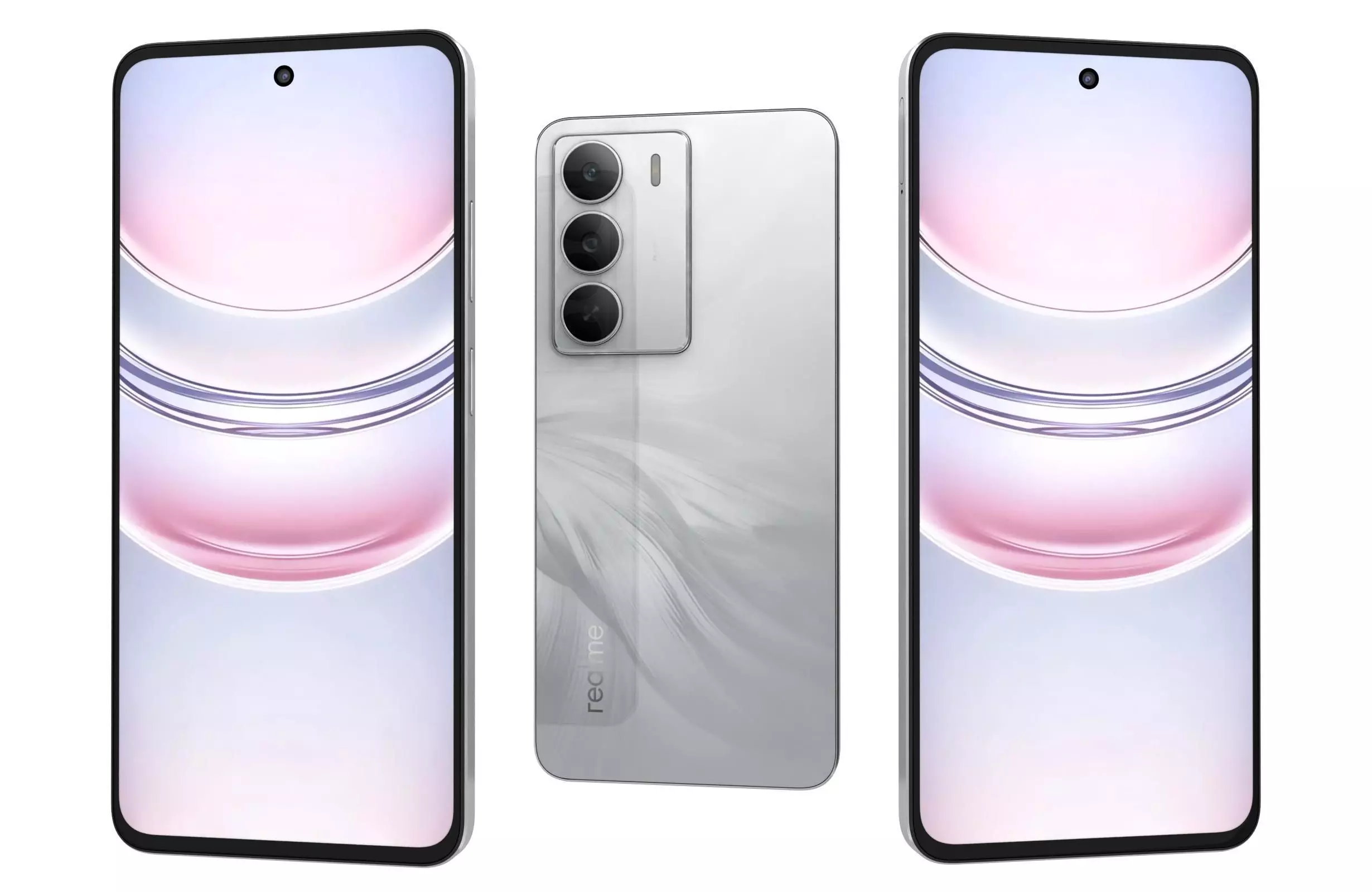 Realme C75 5G Lily White 3D model_0